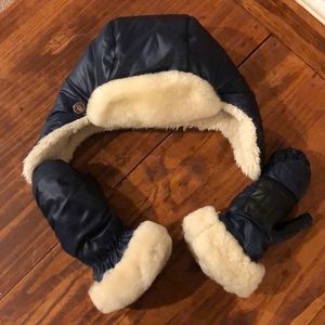 Hat and mittens set